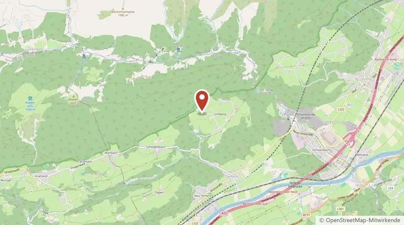 Lage vom Grafenhäusl am Karwendelgebirge auf der Karte